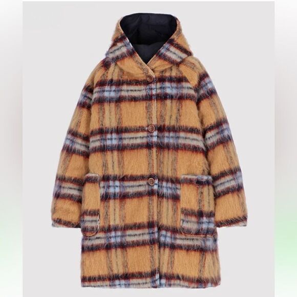 NWT OOF Oofwear REVERSIBLE PADDED JACKET 9410 - BEIGE/BLACK Large / 44 - Picture 14 of 16